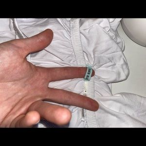 White off the Shoulder Long Sleeve Shirt